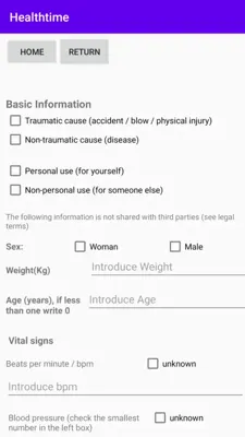 Healthtime android App screenshot 0